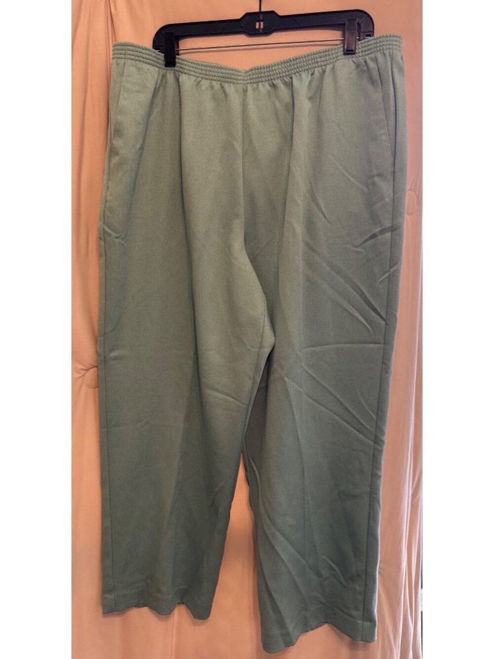NWT Alfred Dunner Seafoam Spring Slacks 20W